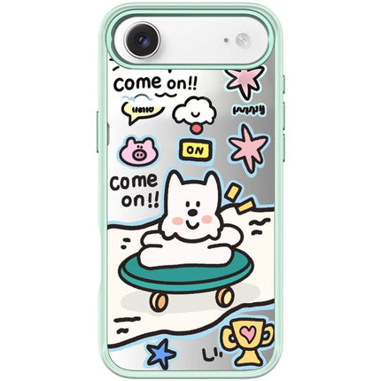 Happy Weekend Pattern Magnetic Phone Case, For iPhone 17 Pro Max, For iPhone 17 Pro, For iPhone 17, For iPhone Air