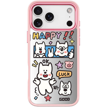 Good Day Pattern Magnetic Phone Case, For iPhone 17 Pro Max, For iPhone 17 Pro, For iPhone 17, For iPhone Air