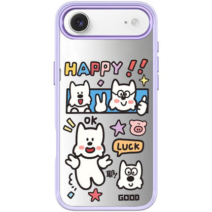 Good Day Pattern Magnetic Phone Case, For iPhone 17 Pro Max, For iPhone 17 Pro, For iPhone 17, For iPhone Air