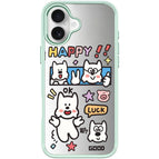 For iPhone 16 Plus / Light Green