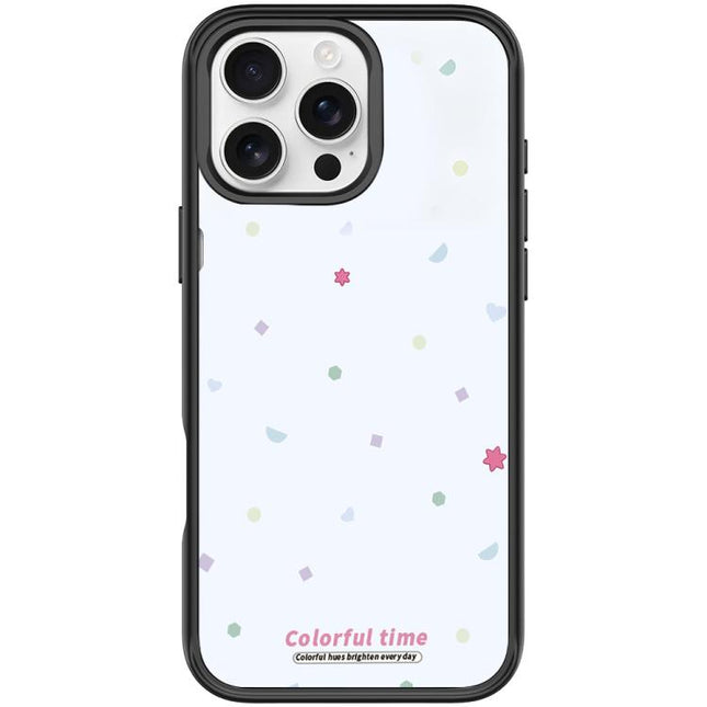 Colorful Stars Pattern Magnetic Phone Case, For iPhone 16 Pro Max, For iPhone 16 Pro, For iPhone 16 Plus, For iPhone 16
