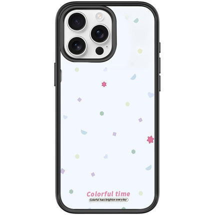 Colorful Stars Pattern Magnetic Phone Case, For iPhone 15 Pro Max, For iPhone 15 Pro
