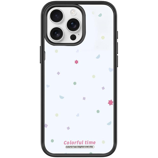 Colorful Stars Pattern Magnetic Phone Case, For iPhone 15 Pro Max, For iPhone 15 Pro