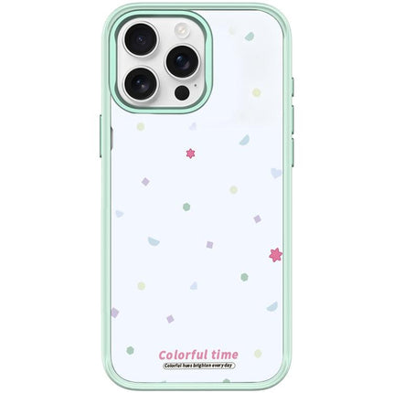 Colorful Stars Pattern Magnetic Phone Case, For iPhone 15 Pro Max, For iPhone 15 Pro