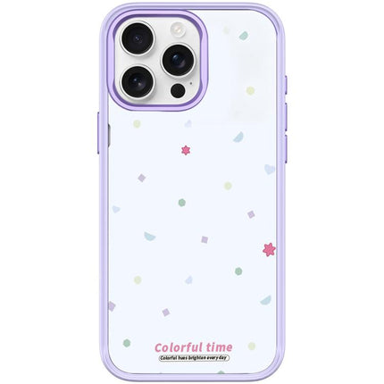 Colorful Stars Pattern Magnetic Phone Case, For iPhone 15 Pro Max, For iPhone 15 Pro