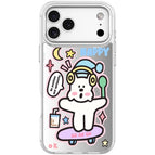 For iPhone 18 Pro Max/17 Pro Max / Transparent White