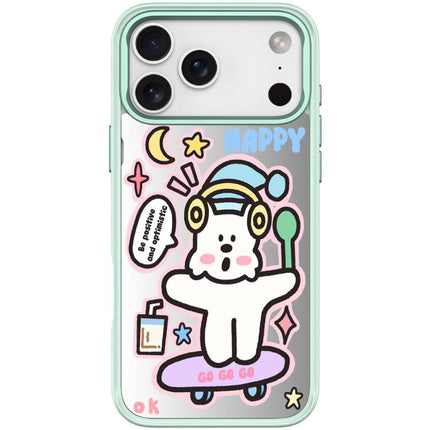 Skateboarding Dog Pattern Magnetic Phone Case, For iPhone 17 Pro Max, For iPhone 17 Pro, For iPhone 17, For iPhone Air