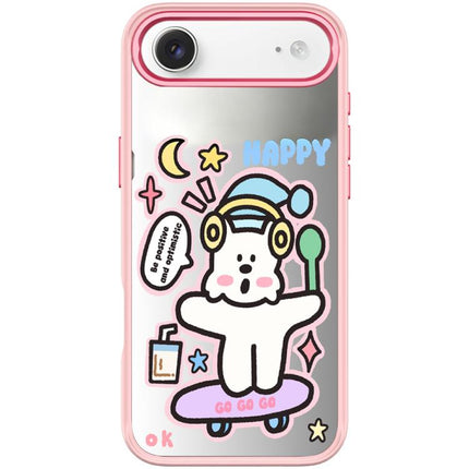 Skateboarding Dog Pattern Magnetic Phone Case, For iPhone 17 Pro Max, For iPhone 17 Pro, For iPhone 17, For iPhone Air