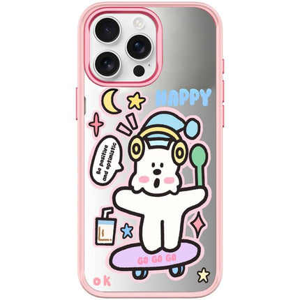Skateboarding Dog Pattern Magnetic Phone Case, For iPhone 15 Pro Max, For iPhone 15 Pro