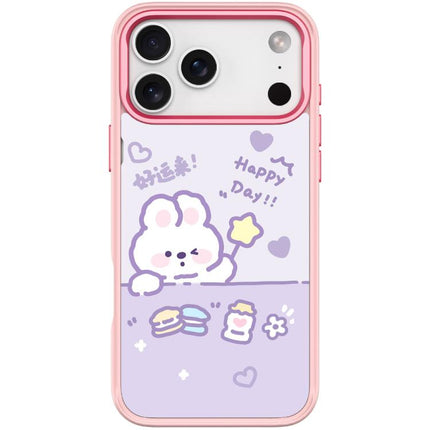 Good Luck Star Rabbit Pattern Magnetic Phone Case, For iPhone 17 Pro Max, For iPhone 17 Pro, For iPhone 17, For iPhone Air