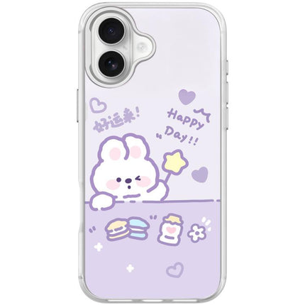 Good Luck Star Rabbit Pattern Magnetic Phone Case, For iPhone 17 Pro Max, For iPhone 17 Pro, For iPhone 17, For iPhone Air