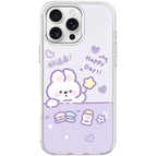 For iPhone 16 Pro Max / Transparent White