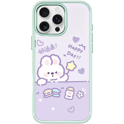 Good Luck Star Rabbit Pattern Magnetic Phone Case, For iPhone 16 Pro Max, For iPhone 16 Pro, For iPhone 16 Plus, For iPhone 16