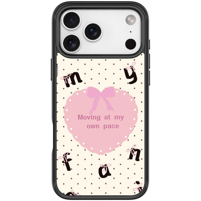 White Heart Pattern Magnetic Phone Case, For iPhone 17 Pro Max, For iPhone 17 Pro, For iPhone 17, For iPhone Air