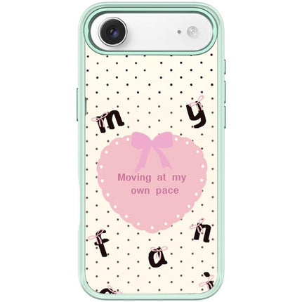 White Heart Pattern Magnetic Phone Case, For iPhone 17 Pro Max, For iPhone 17 Pro, For iPhone 17, For iPhone Air