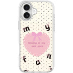 For iPhone 16 / Transparent White