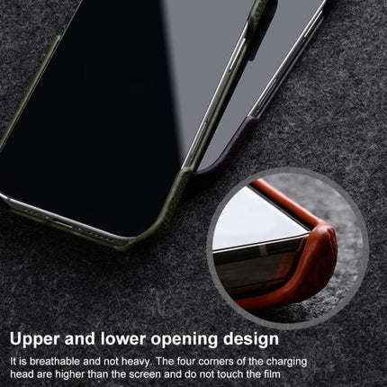 melkco Litchi Texture Magnetic Half Coverage Genuine Leather Phone Case, For iPhone 17, For iPhone Air, For iPhone 16 Pro Max