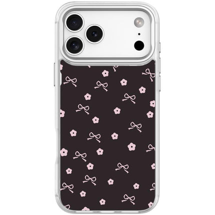 Bow Flower Pattern Magnetic Phone Case, For iPhone 17 Pro Max, For iPhone 17 Pro, For iPhone 17, For iPhone Air