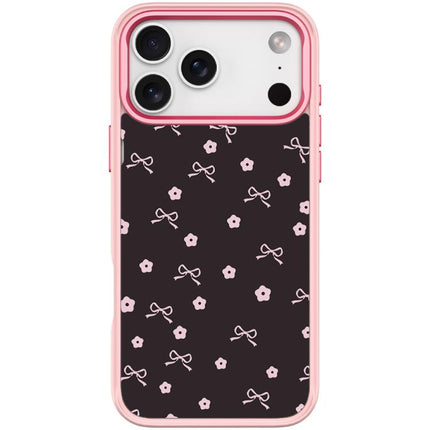 Bow Flower Pattern Magnetic Phone Case, For iPhone 17 Pro Max, For iPhone 17 Pro, For iPhone 17, For iPhone Air