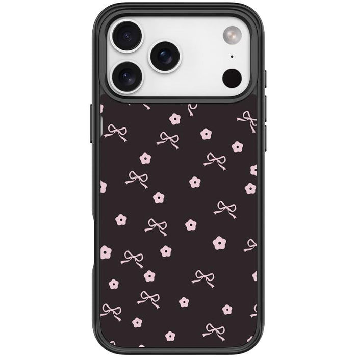 Bow Flower Pattern Magnetic Phone Case, For iPhone 17 Pro Max, For iPhone 17 Pro, For iPhone 17, For iPhone Air