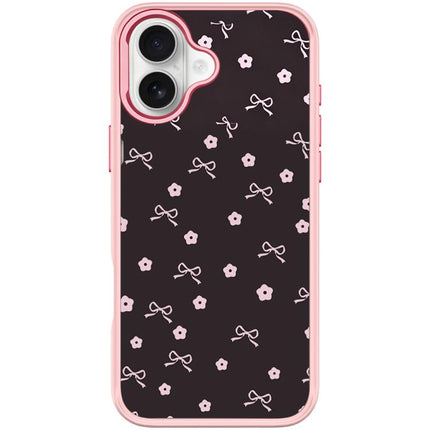 Bow Flower Pattern Magnetic Phone Case, For iPhone 17 Pro Max, For iPhone 17 Pro, For iPhone 17, For iPhone Air