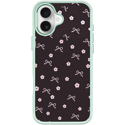 Bow Flower Pattern Magnetic Phone Case, For iPhone 17 Pro Max, For iPhone 17 Pro, For iPhone 17, For iPhone Air