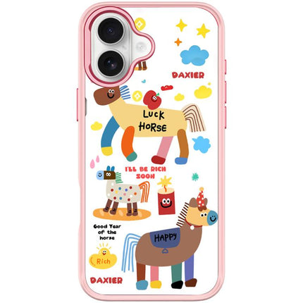 Get Rich Immediately Pattern Magnetic Phone Case, For iPhone 17 Pro Max, For iPhone 17 Pro, For iPhone 17, For iPhone Air