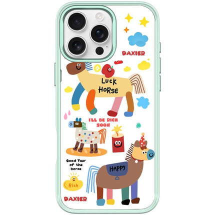 Get Rich Immediately Pattern Magnetic Phone Case, For iPhone 16 Pro Max, For iPhone 16 Pro, For iPhone 16 Plus, For iPhone 16