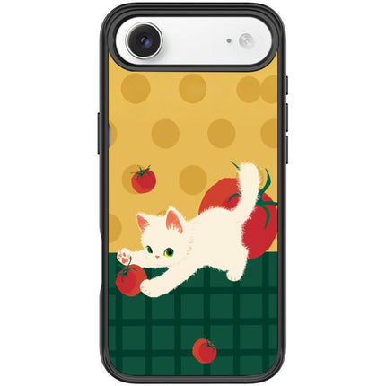 Tomato Cat Pattern Magnetic Phone Case, For iPhone 17 Pro Max, For iPhone 17 Pro, For iPhone 17, For iPhone Air