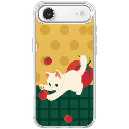 Tomato Cat Pattern Magnetic Phone Case, For iPhone 17 Pro Max, For iPhone 17 Pro, For iPhone 17, For iPhone Air