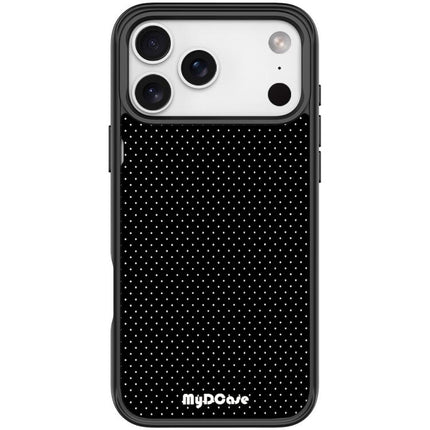 Black Dots Pattern Magnetic Phone Case, For iPhone 17 Pro Max, For iPhone 17 Pro, For iPhone 17, For iPhone Air