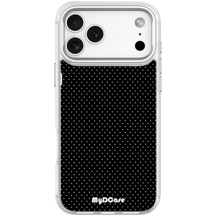 Black Dots Pattern Magnetic Phone Case, For iPhone 17 Pro Max, For iPhone 17 Pro, For iPhone 17, For iPhone Air