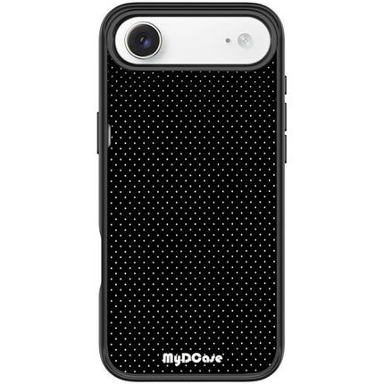 Black Dots Pattern Magnetic Phone Case, For iPhone 17 Pro Max, For iPhone 17 Pro, For iPhone 17, For iPhone Air