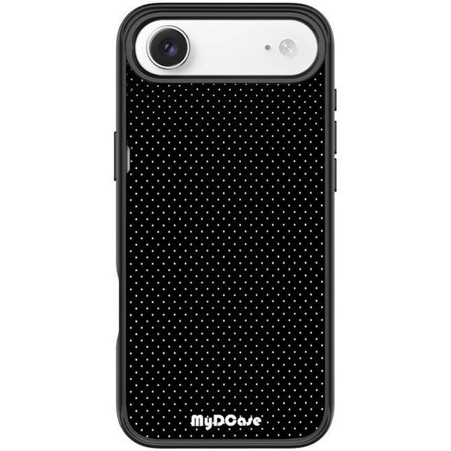 Black Dots Pattern Magnetic Phone Case, For iPhone 17 Pro Max, For iPhone 17 Pro, For iPhone 17, For iPhone Air