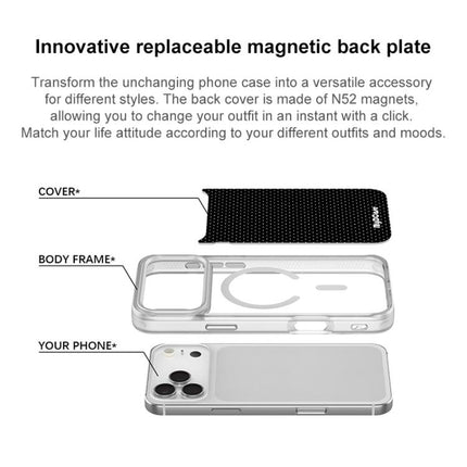 Black Dots Pattern Magnetic Phone Case, For iPhone 17 Pro Max, For iPhone 17 Pro, For iPhone 17, For iPhone Air