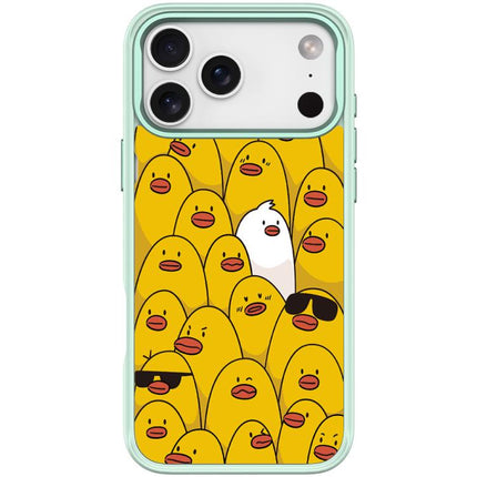 Yellow Duck Pattern Magnetic Phone Case, For iPhone 17 Pro Max, For iPhone 17 Pro, For iPhone 17, For iPhone Air