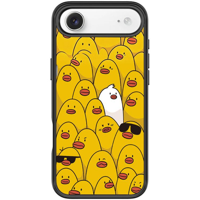 Yellow Duck Pattern Magnetic Phone Case, For iPhone 17 Pro Max, For iPhone 17 Pro, For iPhone 17, For iPhone Air