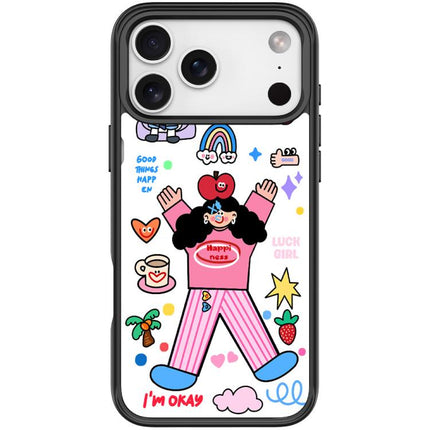 Apple Little Girl Pattern Magnetic Phone Case, For iPhone 17 Pro Max, For iPhone 17 Pro, For iPhone 17, For iPhone Air