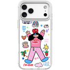 For iPhone 18 Pro Max / 17 Pro Max / Transparent White