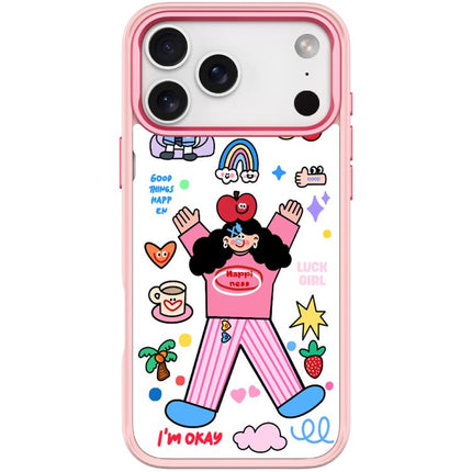 Apple Little Girl Pattern Magnetic Phone Case, For iPhone 17 Pro Max, For iPhone 17 Pro, For iPhone 17, For iPhone Air