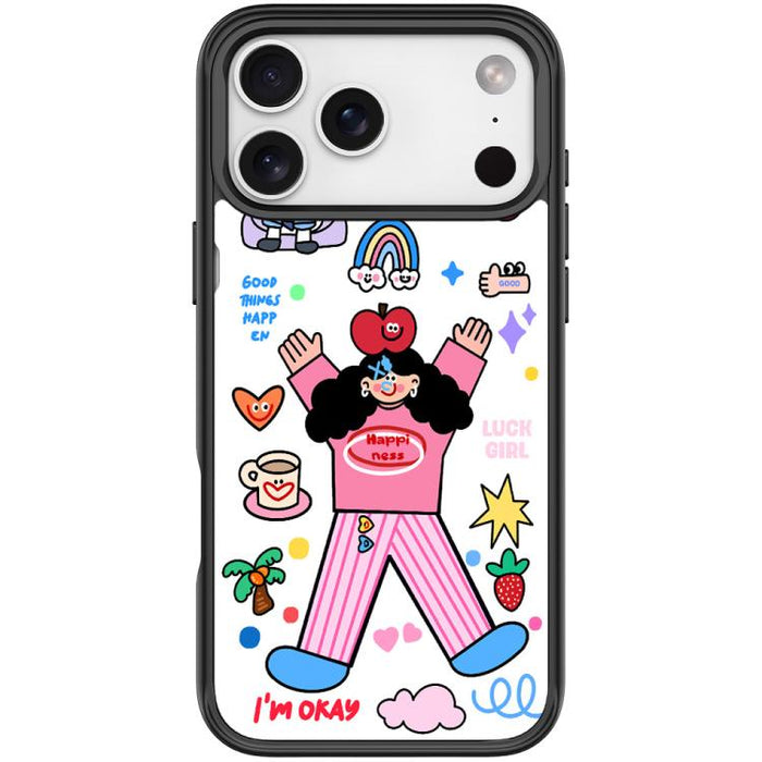 Apple Little Girl Pattern Magnetic Phone Case, For iPhone 17 Pro Max, For iPhone 17 Pro, For iPhone 17, For iPhone Air
