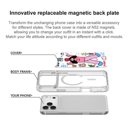 Apple Little Girl Pattern Magnetic Phone Case, For iPhone 17 Pro Max, For iPhone 17 Pro, For iPhone 17, For iPhone Air