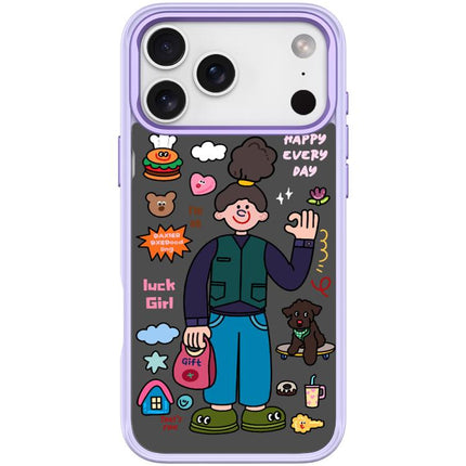 American Girl Pattern Magnetic Phone Case, For iPhone 17 Pro Max, For iPhone 17 Pro, For iPhone 17, For iPhone Air