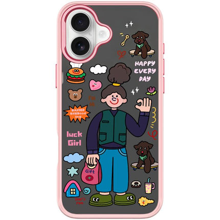 American Girl Pattern Magnetic Phone Case, For iPhone 17 Pro Max, For iPhone 17 Pro, For iPhone 17, For iPhone Air