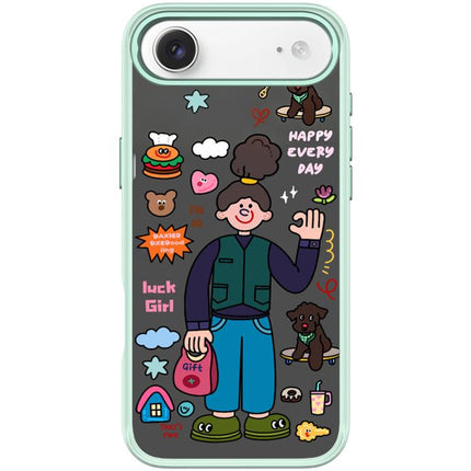 American Girl Pattern Magnetic Phone Case, For iPhone 17 Pro Max, For iPhone 17 Pro, For iPhone 17, For iPhone Air