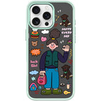 For iPhone 16 Pro Max / Light Green