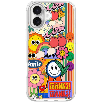 Thanks Sunflower Pattern Magnetic Phone Case, For iPhone 17 Pro Max, For iPhone 17 Pro, For iPhone 17, For iPhone Air