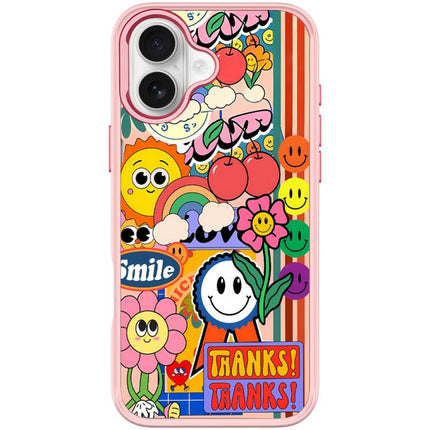 Thanks Sunflower Pattern Magnetic Phone Case, For iPhone 17 Pro Max, For iPhone 17 Pro, For iPhone 17, For iPhone Air
