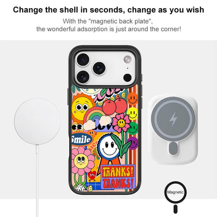 Thanks Sunflower Pattern Magnetic Phone Case, For iPhone 17 Pro Max, For iPhone 17 Pro, For iPhone 17, For iPhone Air