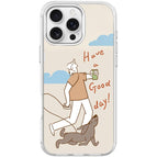 For iPhone 16 Pro Max / Transparent White